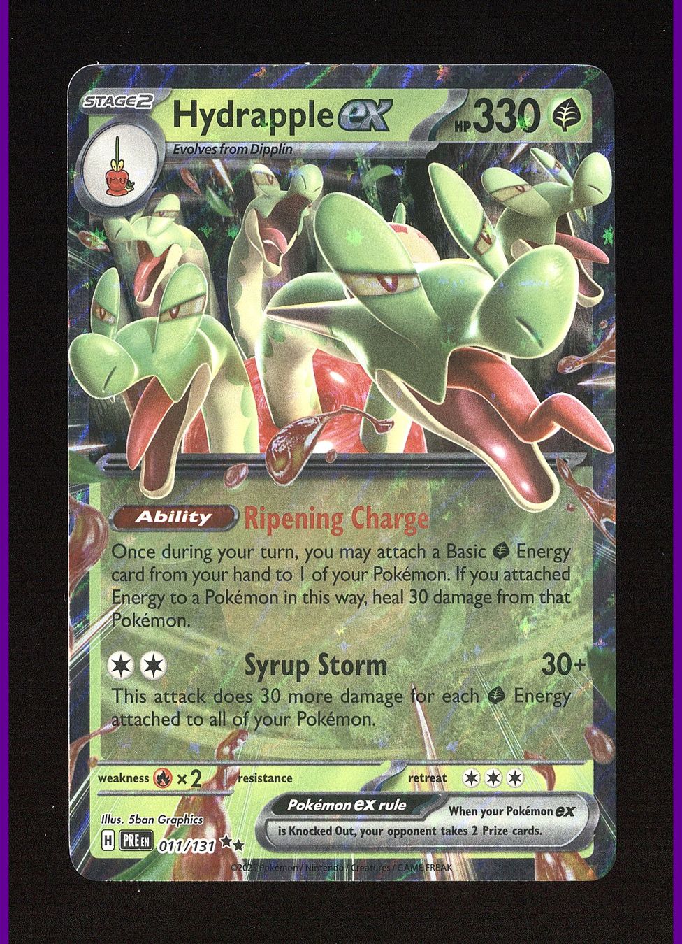 Pokémon Carte collezionabili: Hydrapple ex 011/131 Prismatic Evolutions EN – Nuovo (secondo la descrizione) da Zug venduto da RepTCG