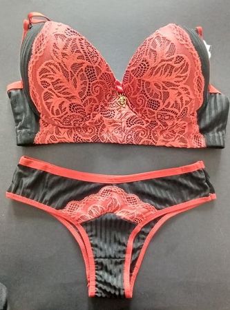 Ensemble Lingerie Femme N/S Soutien 38/40 Culotte M_1172
