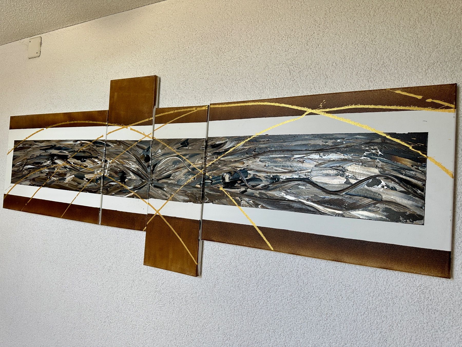 Tableaux: Abstrakte Kunst in Acryl – D'occasion à Aarburg par Nikys-Woods 6