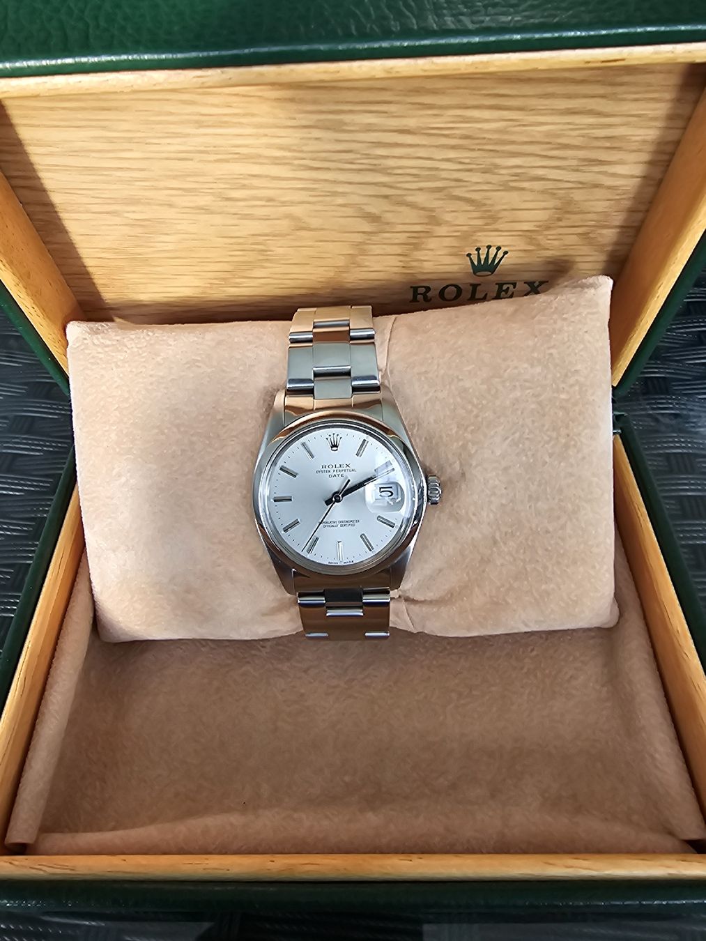 Rolex Uhren: Rolex Oyster Perpetual Date Reference 1500 – Gebraucht aus Zug von Andkur1971