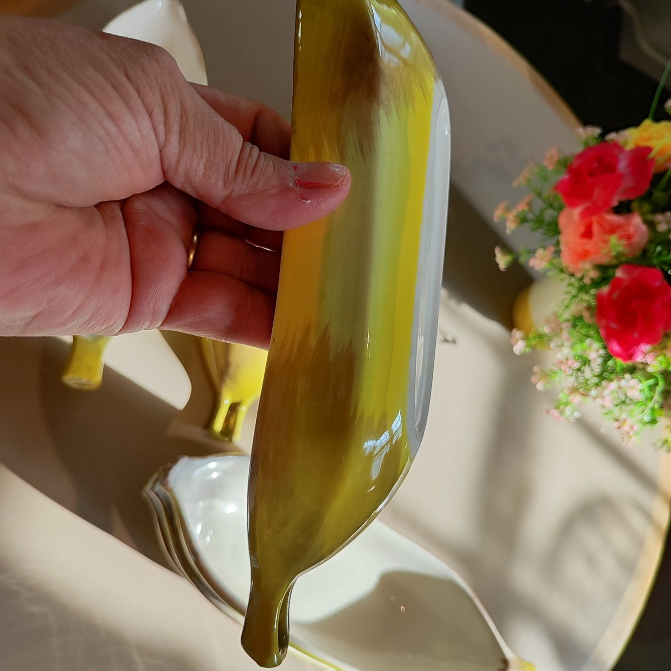 Teller: 6 STK Dessert teller im Banane Form – Neu (gemäss Beschreibung) aus Langnau am Albis von Judithsebi 3