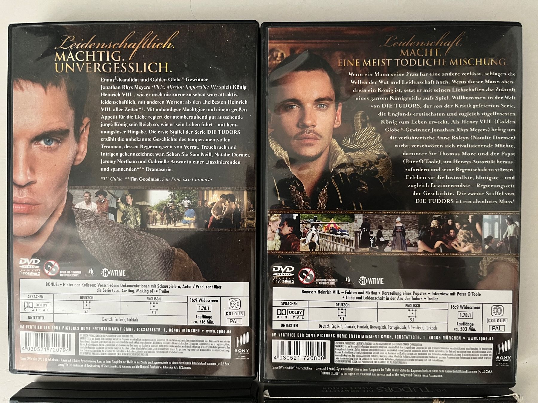 Alle DVDs: Die Tudors - Komplette Staffeln 1-4 – Neu (gemäss Beschreibung) aus Sierre von black.box 1