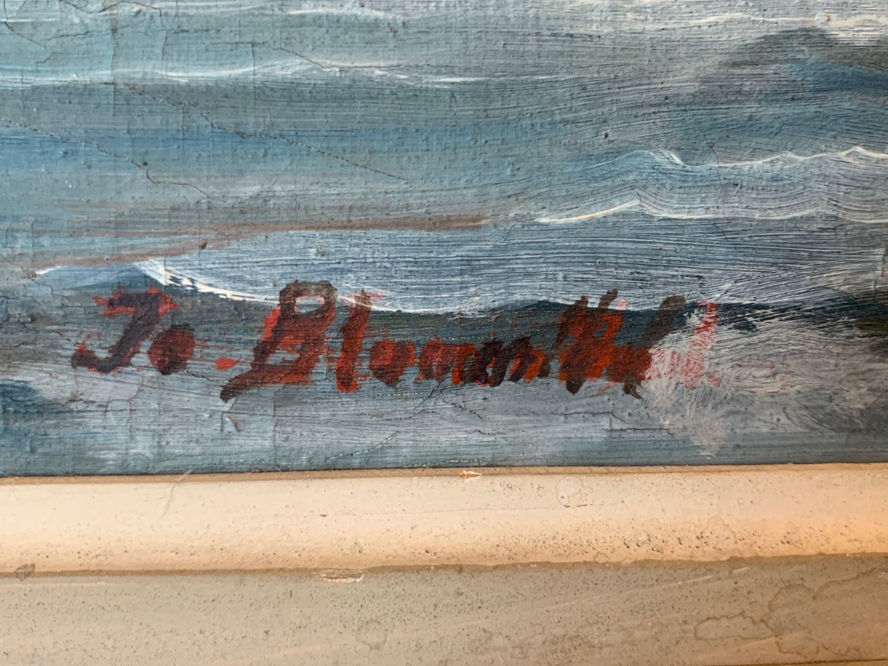 Dipinti: Peintre Jo. Blumenthal – Usato da BREMBLENS venduto da Lafoudre 4