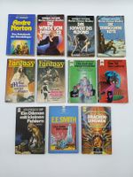 11 Fantasy Sciene Fiction Taschenbücher 80er, Moewig etc.