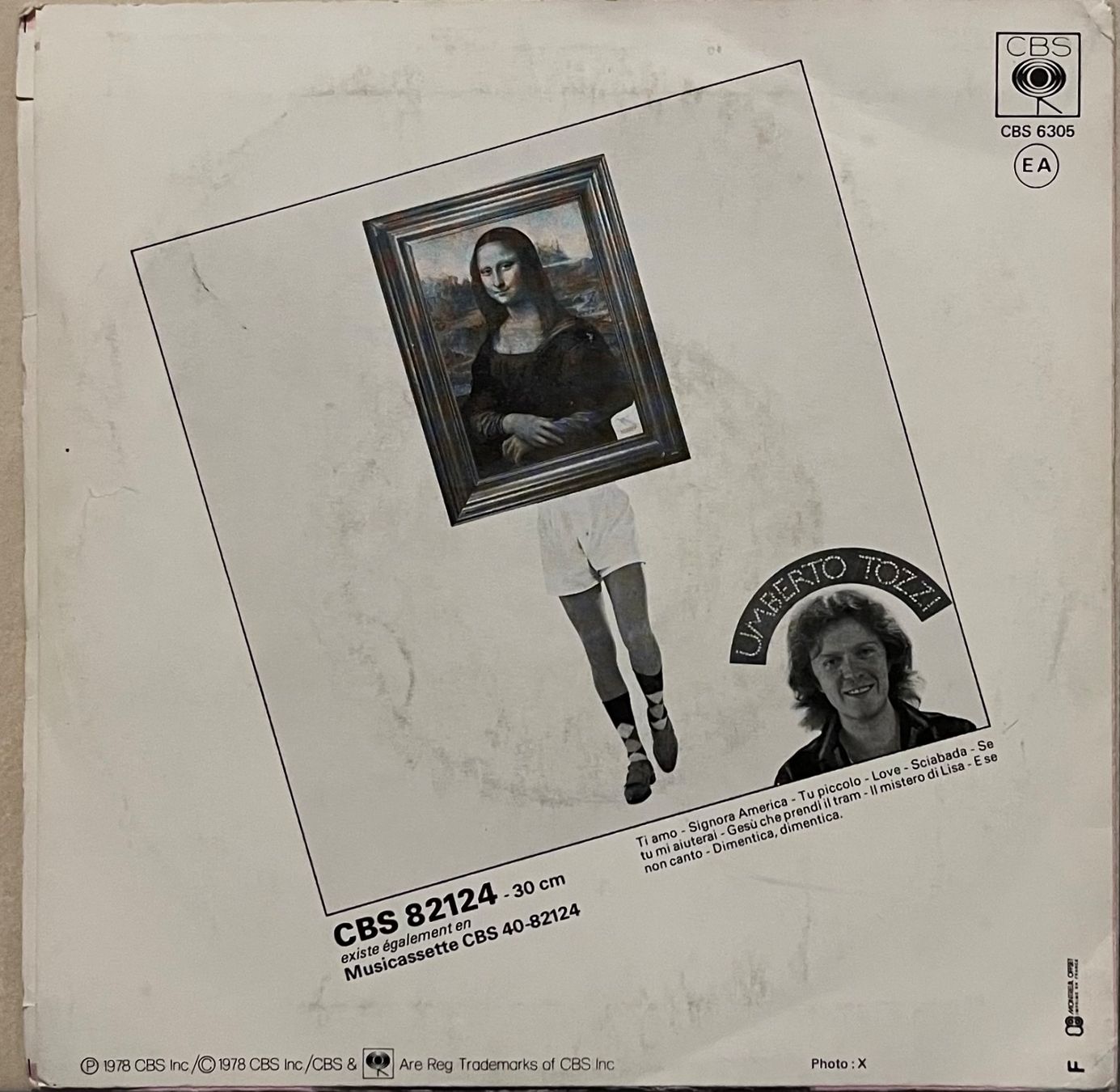 Vinyles: UMBERTO TOZZI - TU – D'occasion à Bussigny par vinyl-pas-cher 1