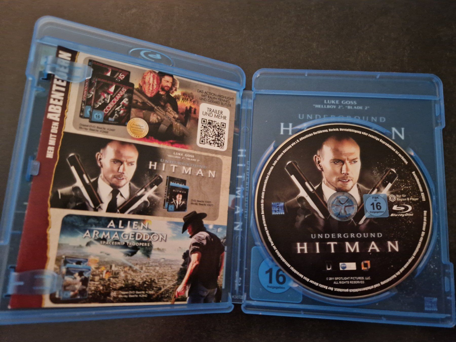 Tutti i DVDs: Underground Hitman Blu-Ray Topzustand – Usato da Buchs SG venduto da Herc01 1