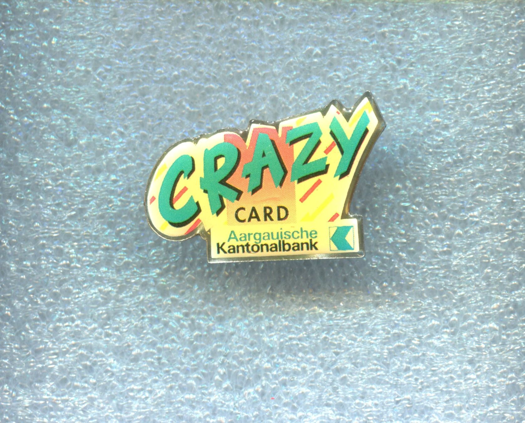 Placchette & Badge: Kantonalbank Aargau  CRAZY CARD – Usato da Winterthur venduto da Sammleroase