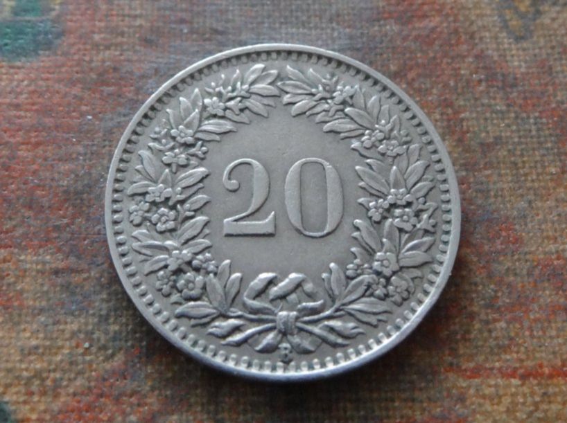 Tutti le monete: 20 Rp. 1939 – Usato da Romanel-sur-Lausanne venduto da Swift13 1