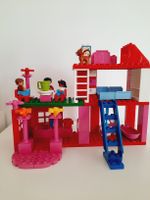 Lego Duplo Traumhaus rot/pink selbst zusammengestellt Auto