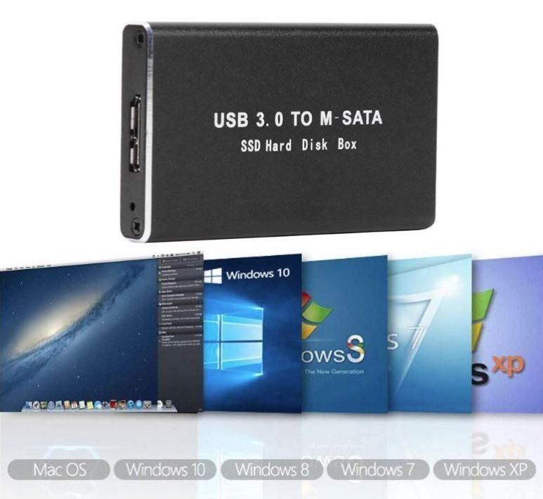 Unità & Adattatore: USB3.0 zu mSATA Adapter Festplatte – Nuovo e nell'imballaggio originale da Unterägeri venduto da RmOnline 8