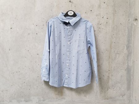 Chemise à manches longues GEMO, rayé, garçon, 6 ans