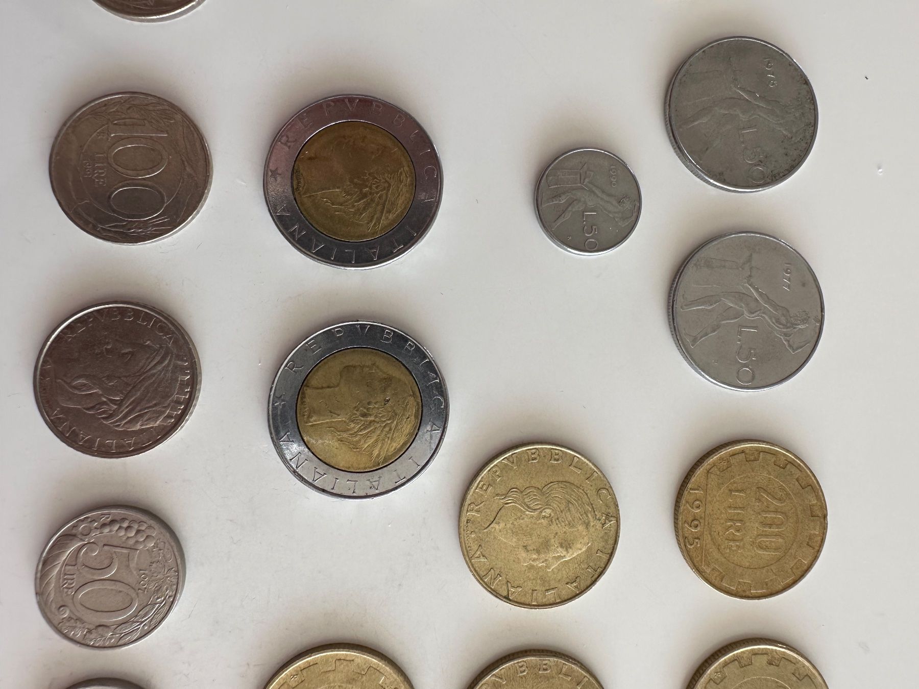 Tutti le monete: Lot de pièces ITALIA Lira – Usato da Le Landeron venduto da Gianns46 2