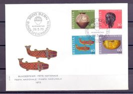 CH FDC Pro Patria Satz 1973