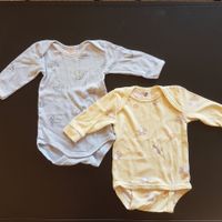 Baby Body 2 Stück Bären gelb/blau Gr.56/62