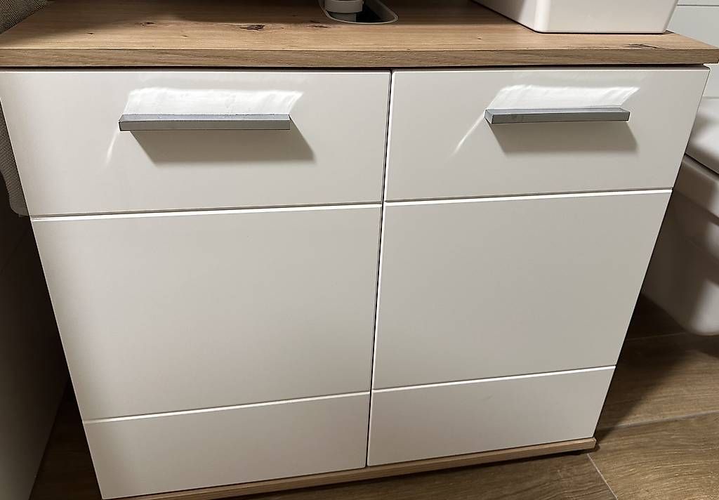 Mobili per bagno: Waschbeckenunterschrank  Eiche Artisan / Weiss – Usato da Stansstad venduto da M.Ineichen 1