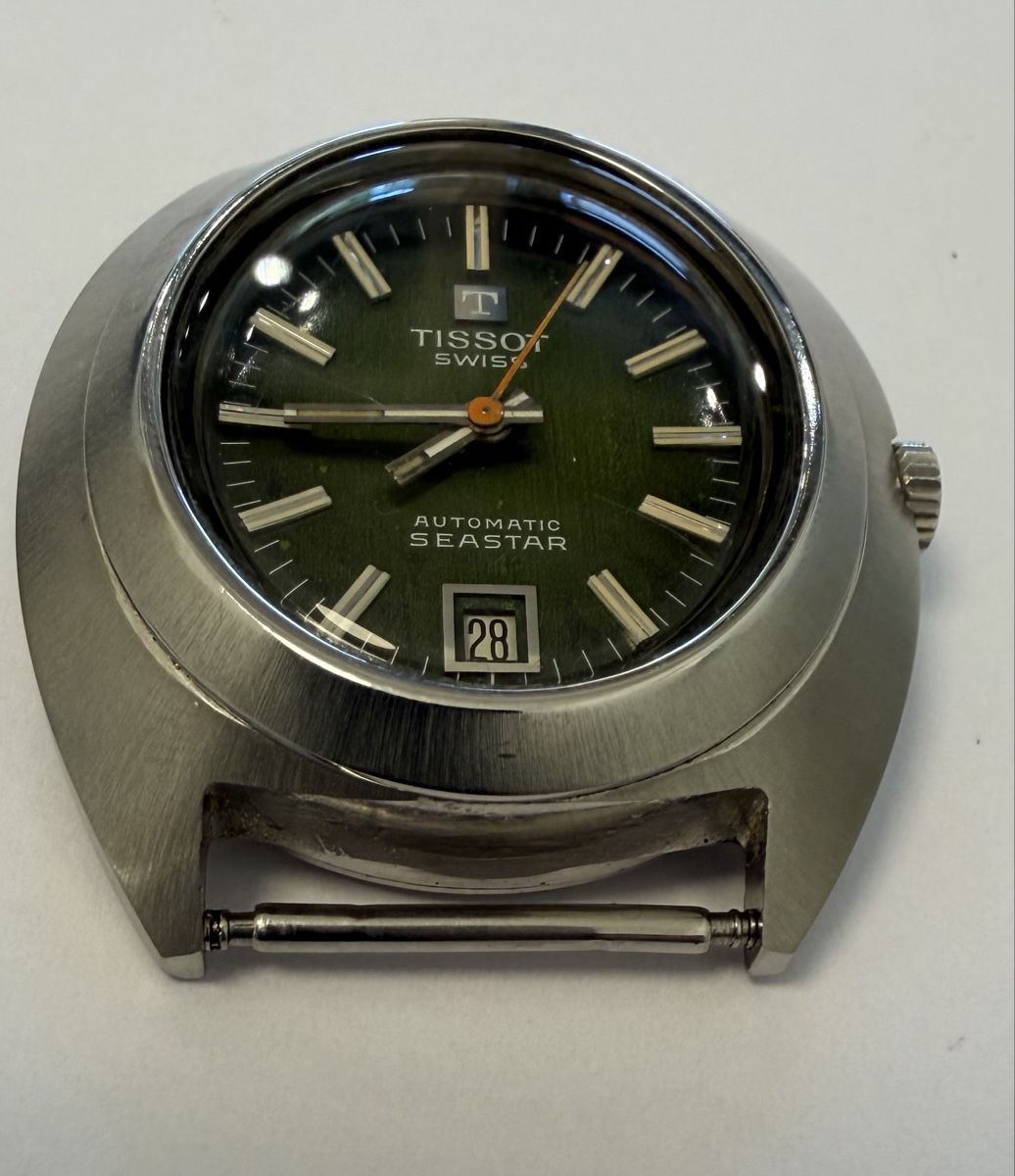 Tissot Uhren: Tissot Seastar Automatic Gruen Zifferblatt – Gebraucht aus Untersiggenthal von Panjshir 4