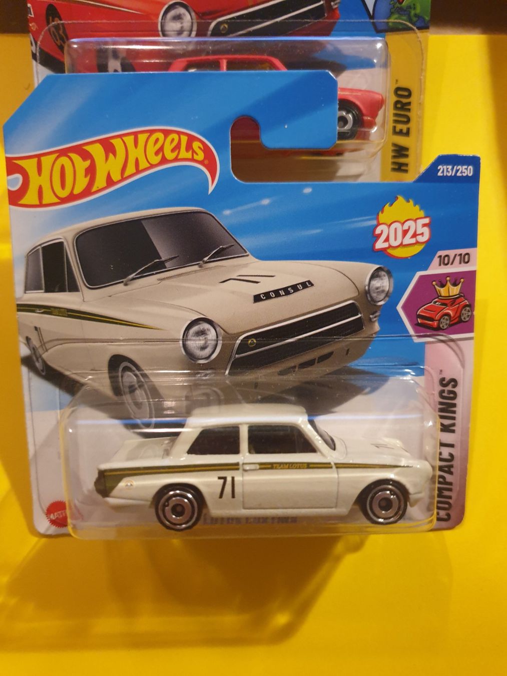 Hot Wheels Modellini d'auto: 2 x Hot Wheels LOTUS CORTINA – Nuovo e nell'imballaggio originale da Oftringen venduto da Rotor 3