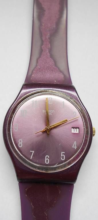 Uhren: Swatch Pearlypurple – Gebraucht aus Bremgarten b. Bern von Rstirniman 1