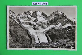 CH Ansichtskarte Piz Bernina und Roseg 30iger Jahre Los 7043