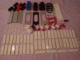 grosse Menge Ersatzteile für die alte LEGO System Eisenbahn