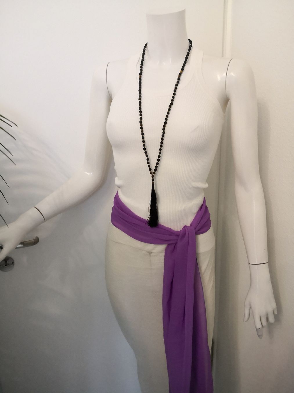 Gürtel: 🤩BOHO-CHIC CHIFFON-GüRTEL VIOLET NEU – Neu (gemäss Beschreibung) aus Olten von Naja-Twins-Twins 5
