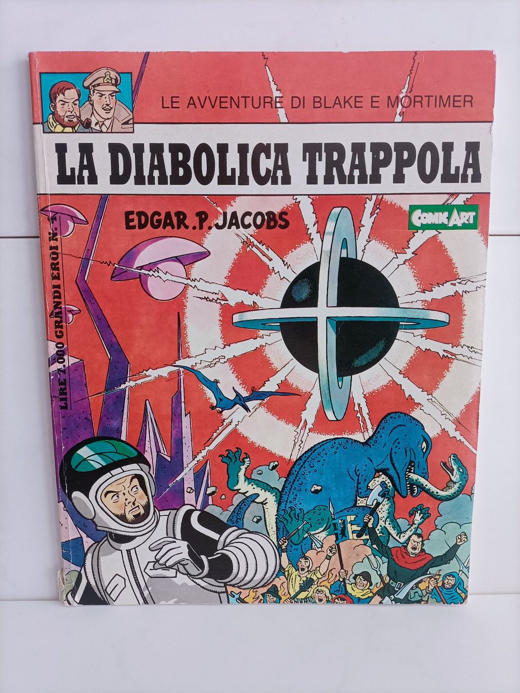 Fumetti: BD Blake e Mortimer -6- La diabolica Trappola / Edgar P. Jac – Usato da crans montana venduto da AB3963