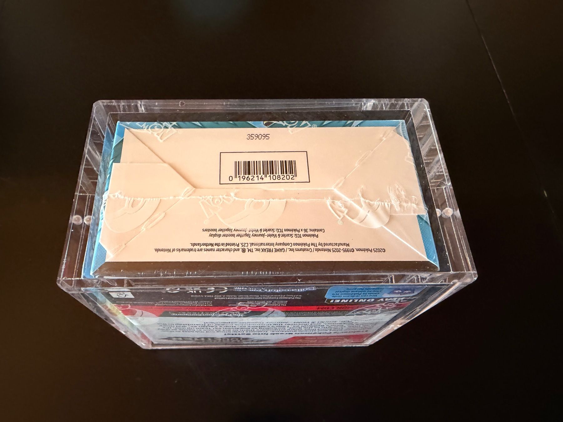 Pokémon Carte collezionabili: Pokémon Journey Together Display EN + Acrylbox – Nuovo e nell'imballaggio originale da Oberhofen Thun'see venduto da SaveBigBuyFast 6