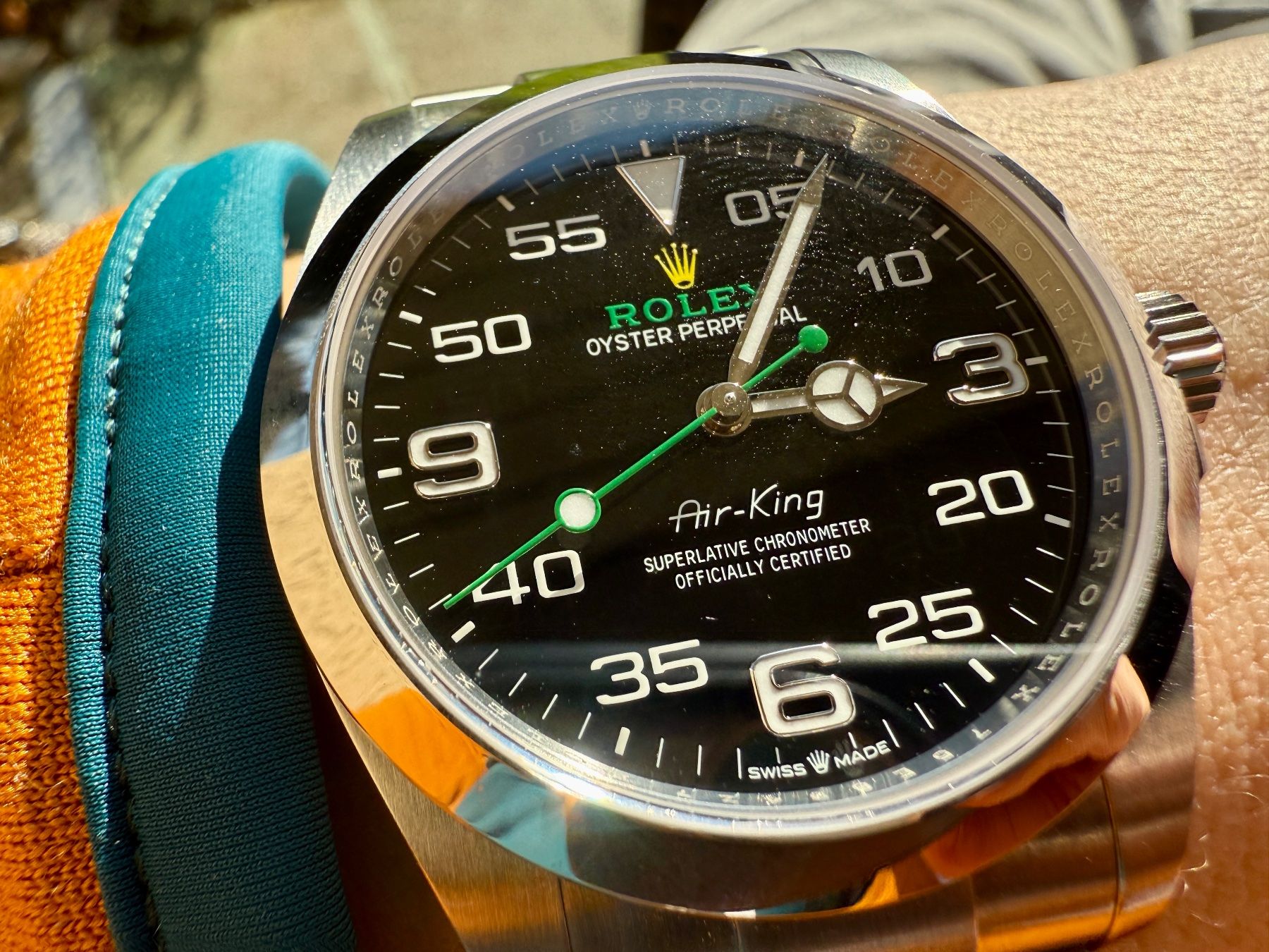 Rolex Orologi: Rolex Air-king Ref. 126900 FULLSET – Usato da Felben-Wellhausen venduto da Hammerhai11 4