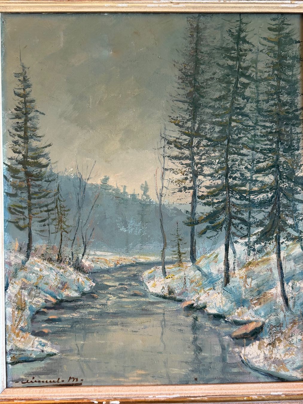 Dipinti: Max Clément 1912-1995 - Original ÖlGemälde – Usato da Basel venduto da PAUL_ART 2