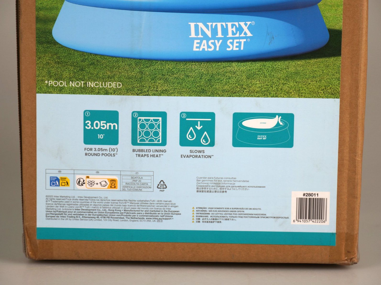 Schwimmbad-Zubehör: Intex Solarabdeckplane (3.05m) – Neu und originalverpackt aus Rüti ZH von Restwert_Rueti_ZH 3