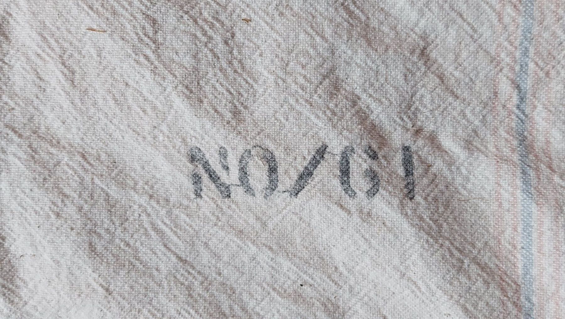 Tessuti: Vintage Baumwoll-Leinensack "CHASE Seamless Extra Quality" – Usato da Thalheim venduto da silvara01 2