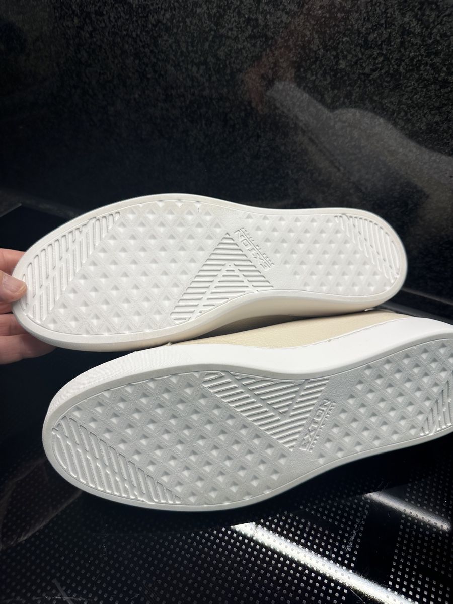 Scarpe da uomo: Exton Sneaker Leder beige Grösse 41 Italien – Nuovo (secondo la descrizione) da Stansstad venduto da Dalmatinerhjf 4