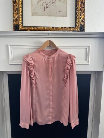 Rüschenbluse Damen XL