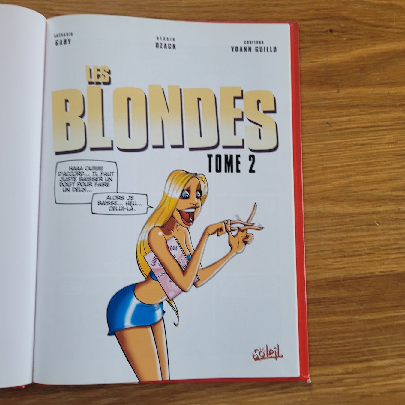 Fumetti: BD Dédicace Les Blondes Tome 2 – Usato da Biel/Bienne venduto da Destockweb 2
