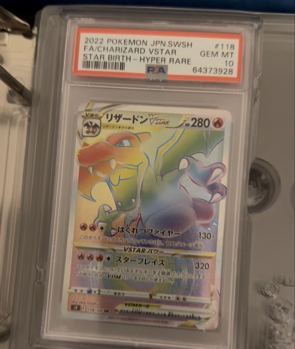 Pokémon Sammelbilder & Trading cards: 2022 Pokemon Charizard VSTAR Hyper Rare PSA 10 – Neu (gemäss Beschreibung) aus Genève von her_7w5g