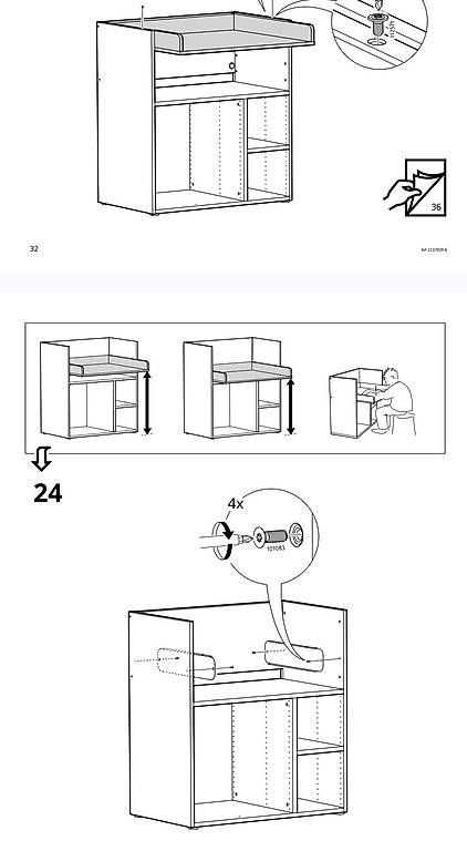 Ikea Wickeltisch & Zubehör: Table à langer convertible – Gebraucht aus Châtel-St-Denis von vieri91187 4
