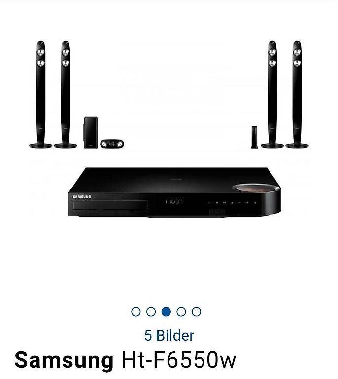 Samsung Home Cinema: Samsung HT-F6550W / SMART Blue-ray Player – Nuovo (secondo la descrizione) da Bern venduto da Ware-72 2