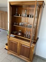 Buffet Vitrine Holzfronten Glasfronten Breite Mid Century