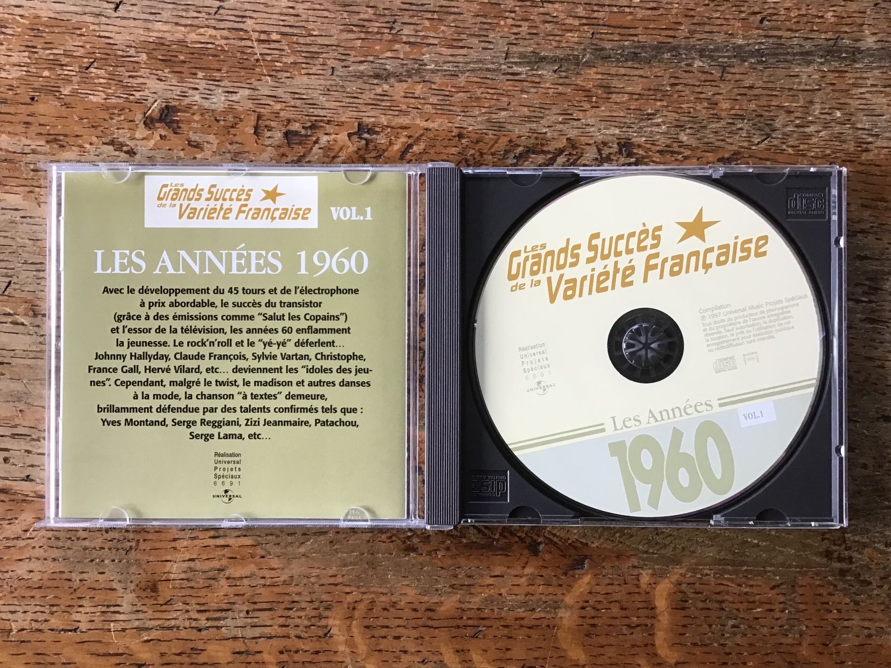 CD: CD Grands succès des années 60 vol 3 – Usato da Fully venduto da Ruby97 1