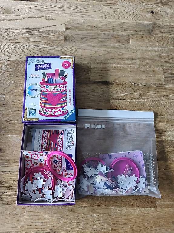 Ravensburger Puzzle: 2er Set 3D Puzzle Stiftebecher – Usato da Sargans venduto da mel_8yph