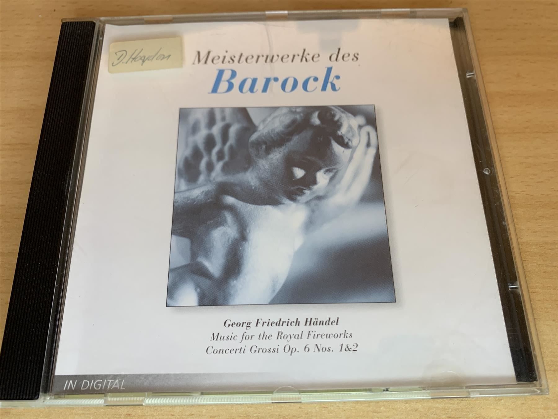 CD: Georg Friedrich Händel - Barock – Usato da Rikon im Tösstal venduto da Alpenmutz