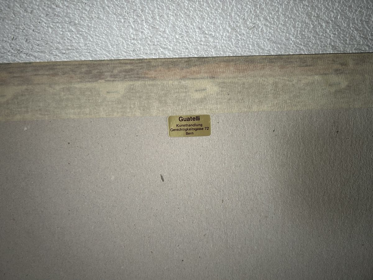 Foto & Immagini: Sehr Schönes Bild, gerahmt, Blattsilber Rahmen. – Usato da Lanzenhäusern venduto da vic63 9