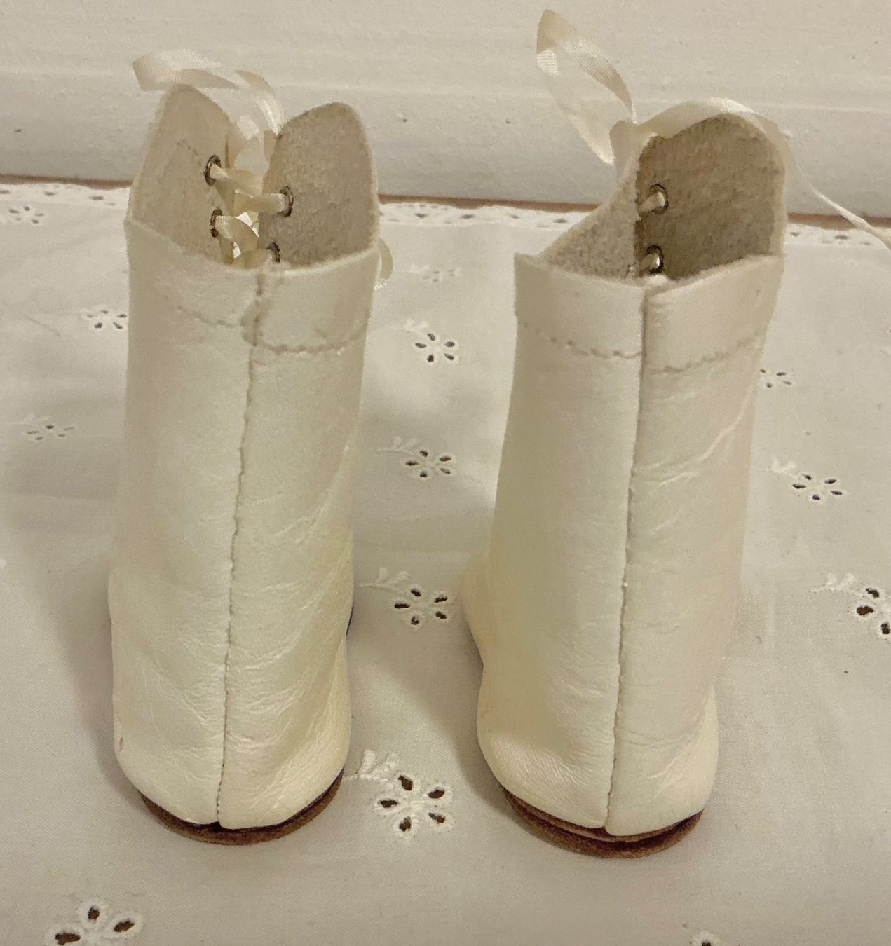 Bambole: ALTE ECHTLEDER PUPPENSTIEFEL – Usato da Zell LU venduto da Silvermemory 3