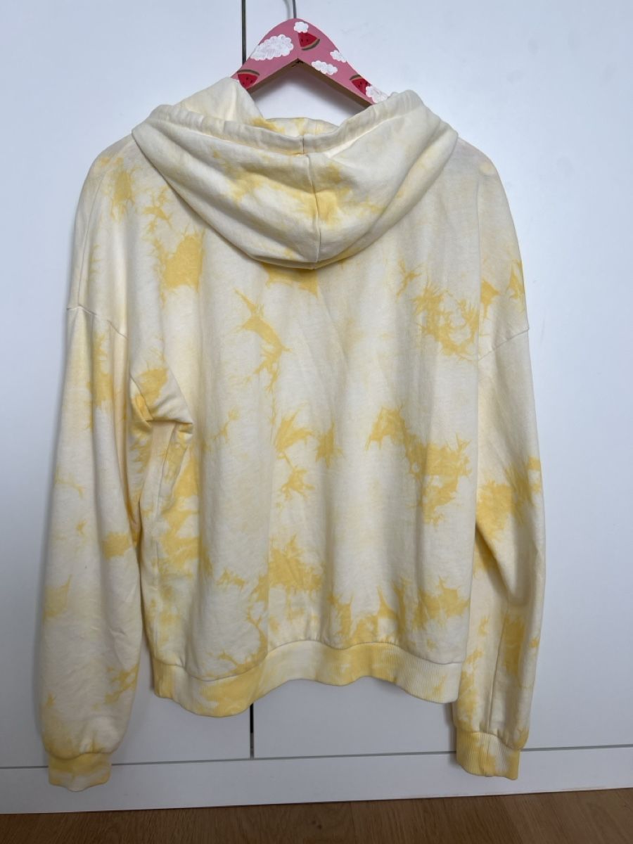 Only Maglioni & Felpe: Tie Die Hoodie gelb – Usato da Immensee venduto da LizzaSch03 3