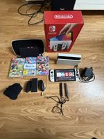Nintendo Switch OLED Weiss + 3 Spiele + Zubehör + OVP
