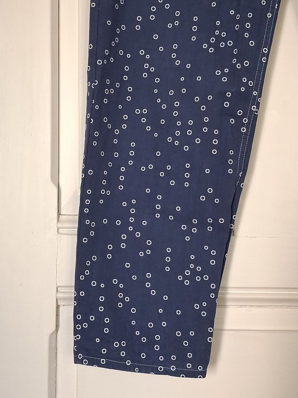 Cos Pantaloni: Blaue Sommer Hose, COS, Muster, Gr. 38 – Usato da Ried-Brig venduto da Zzyzx 3