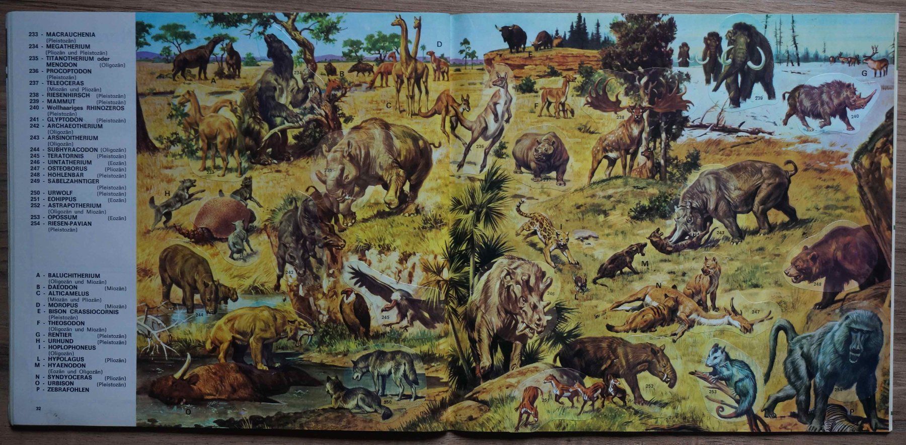 Panini Alben: Panini-Album Tiere der Urzeit – Gebraucht aus Schindellegi von woneschi 9