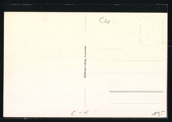 Cartoline postali: AK Lausanne, Chemin des Diablerets – Usato da Berlin venduto da bartko-reher 1