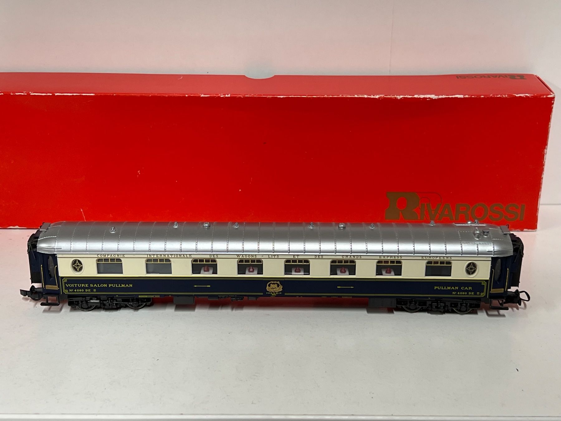 Rivarossi Trains électriques: RIVAROSSI 3515 Pullman WPc 4080 INTRAFLUG H0 DC – D'occasion à Geroldswil par TopTrain54 1