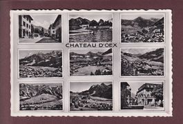 CHÂTEAU D'OEX - 9 images - 1946